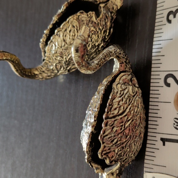 Napkin Holder,Gold Figurine - Picture 6 of 6